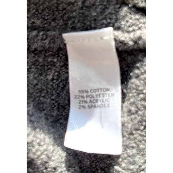 Hinge 3/4 Sleeve Button Back Gray Sweater XS - Picture 5 of 5